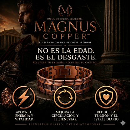 Magnus Copper™ Recuperación Silenciosa para el Hombre Moderno