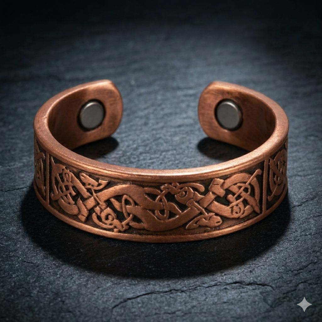 Anillo magnético de cobre puro