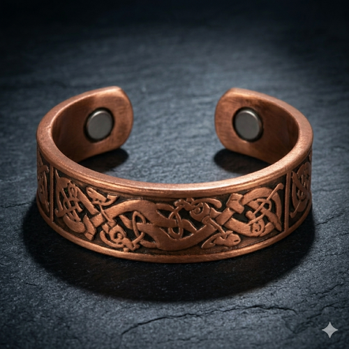 Anillo magnético de cobre puro