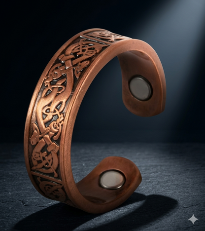 Custom image for Anillo magnético de cobre puro